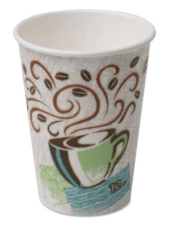 12 oz. Insulated Paper Hot Coffee Cup by  , , , 160 Cups Per Case,  Design